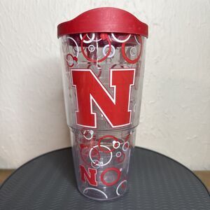 Tervis University Of Nebraska Cornhuskers Huskers 24 Oz Tumbler Football Big Red